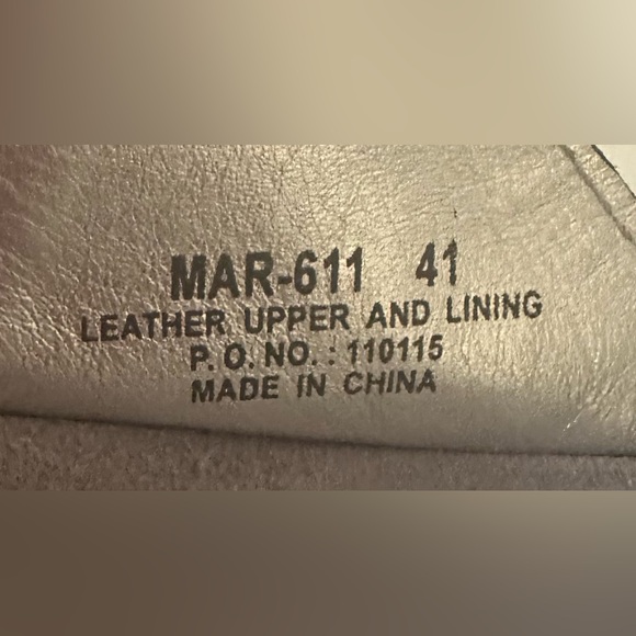 EUC VTG Algeria Verona Black Leather Sandals MAR-611A Sz 10.5/41 w/Original Box - Picture 6 of 8